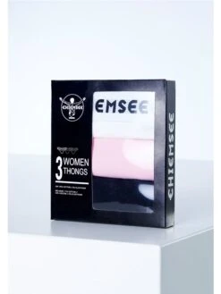 Chiemsee 3er-Set: Strings In Rosa/ Weiß/ Schwarz -Chiemsee chiemsee 3er set strings in rosa weiss schwarz 2