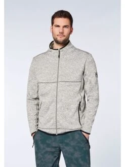 Chiemsee -Chiemsee chiemsee fleecejacke in grau 1