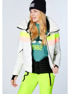Chiemsee Ski-/Snowboardjacke "Siguang" In Weiß -Chiemsee chiemsee ski snowboardjacke siguang in weiss 4