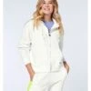 Chiemsee Sweatjacke "Inola" In Weiß -Chiemsee chiemsee sweatjacke inola in weiss