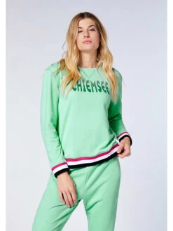 Chiemsee Sweatshirt "Dalice" In Mint -Chiemsee chiemsee sweatshirt dalice in mint 1
