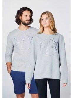 Chiemsee Sweatshirt "Zayn" In Grau