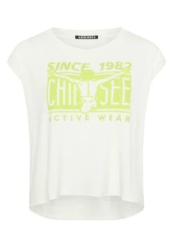 Chiemsee T-Shirt In Weiß-Gelb -Chiemsee chiemsee t shirt in weiss gelb 5